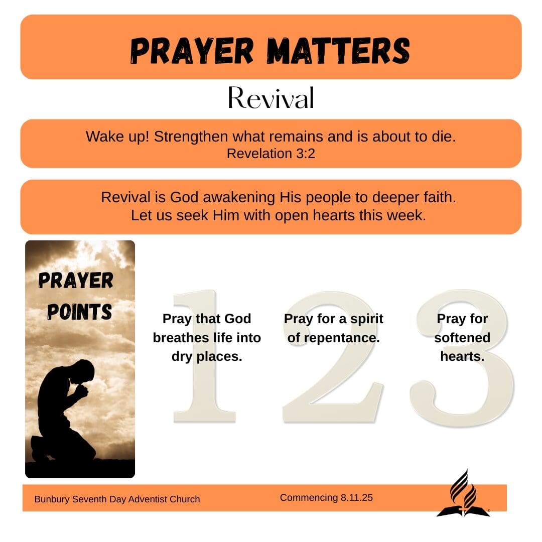 Prayer Matters – 08.11.2025