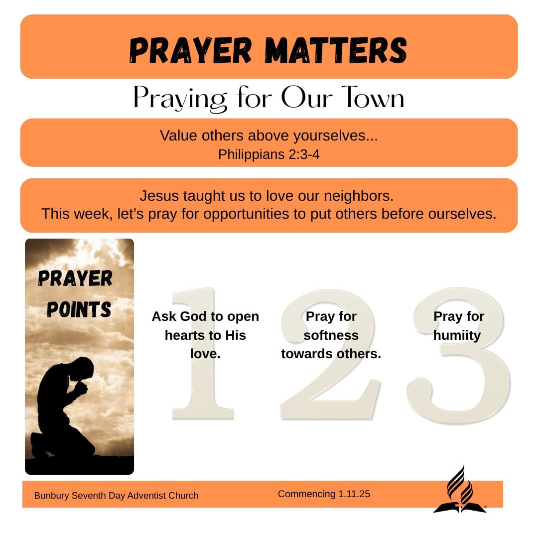 Prayer Matters – 01.11.2025